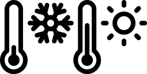 Wide temperature range